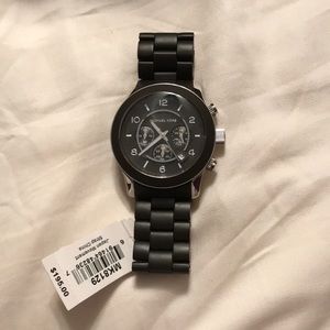 Michael Kors movement strap watch NWT